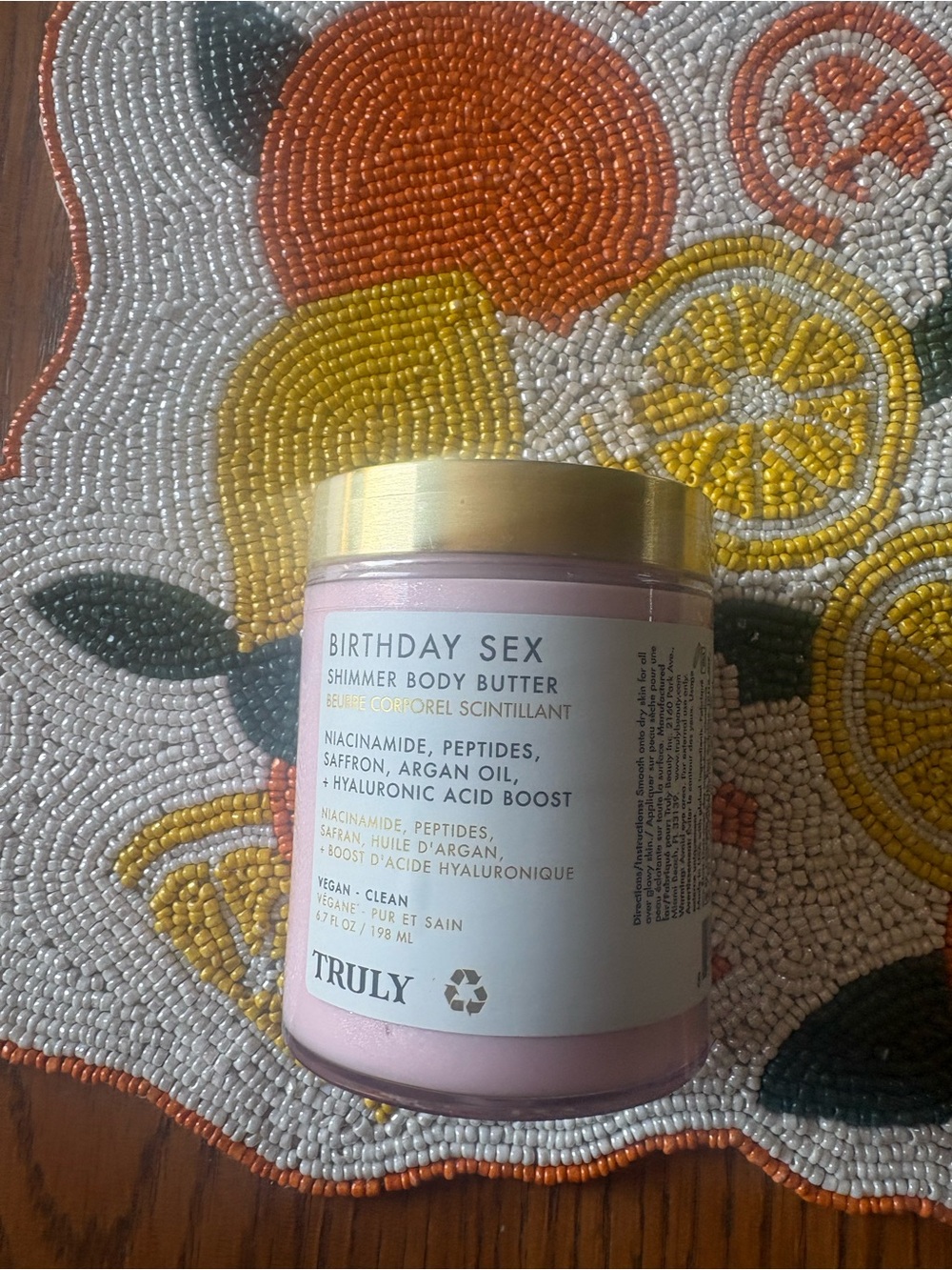 New Truly Birthday Sex Shimmer Body Butter